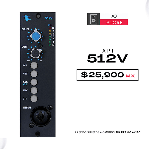 API 512V Preamplificador