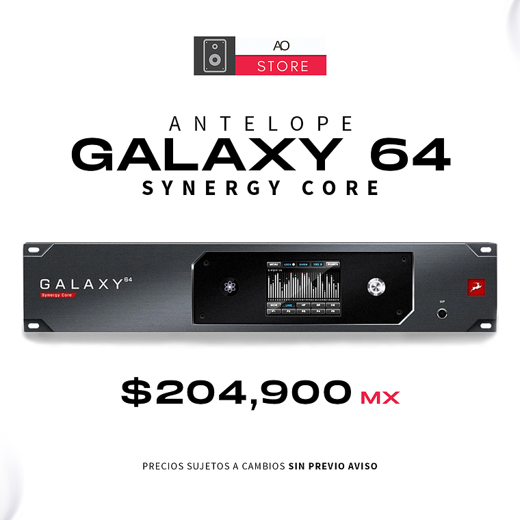 ANTELOPE AUDIO GALAXY 64 Interfaz De Audio 1