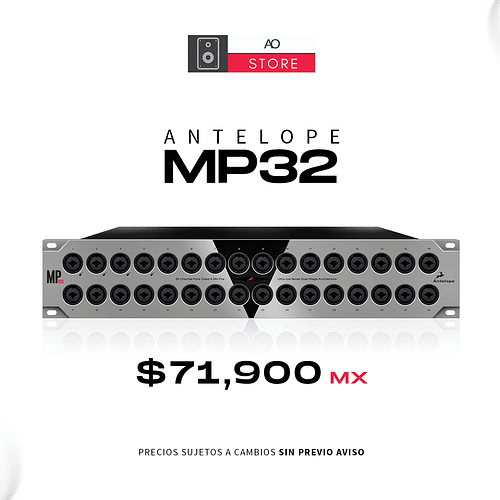 ANTELOPE MP32 Preamplificador