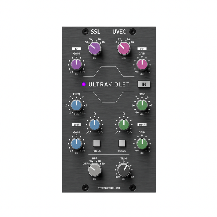 Solid State Logic SSL Ultraviolet EQ 500 Ecualizador Estéreo Series 500 2