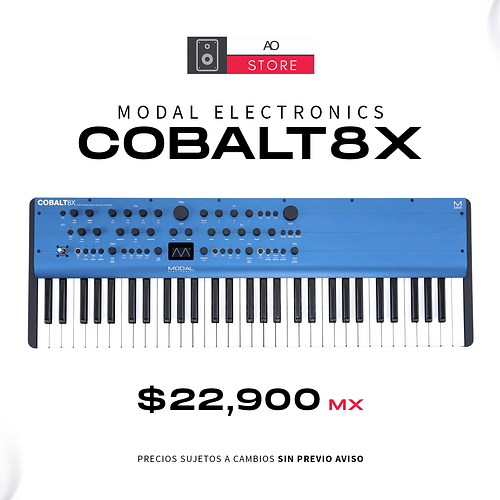 Modal Electronics Cobalt 8X Sintetizador
