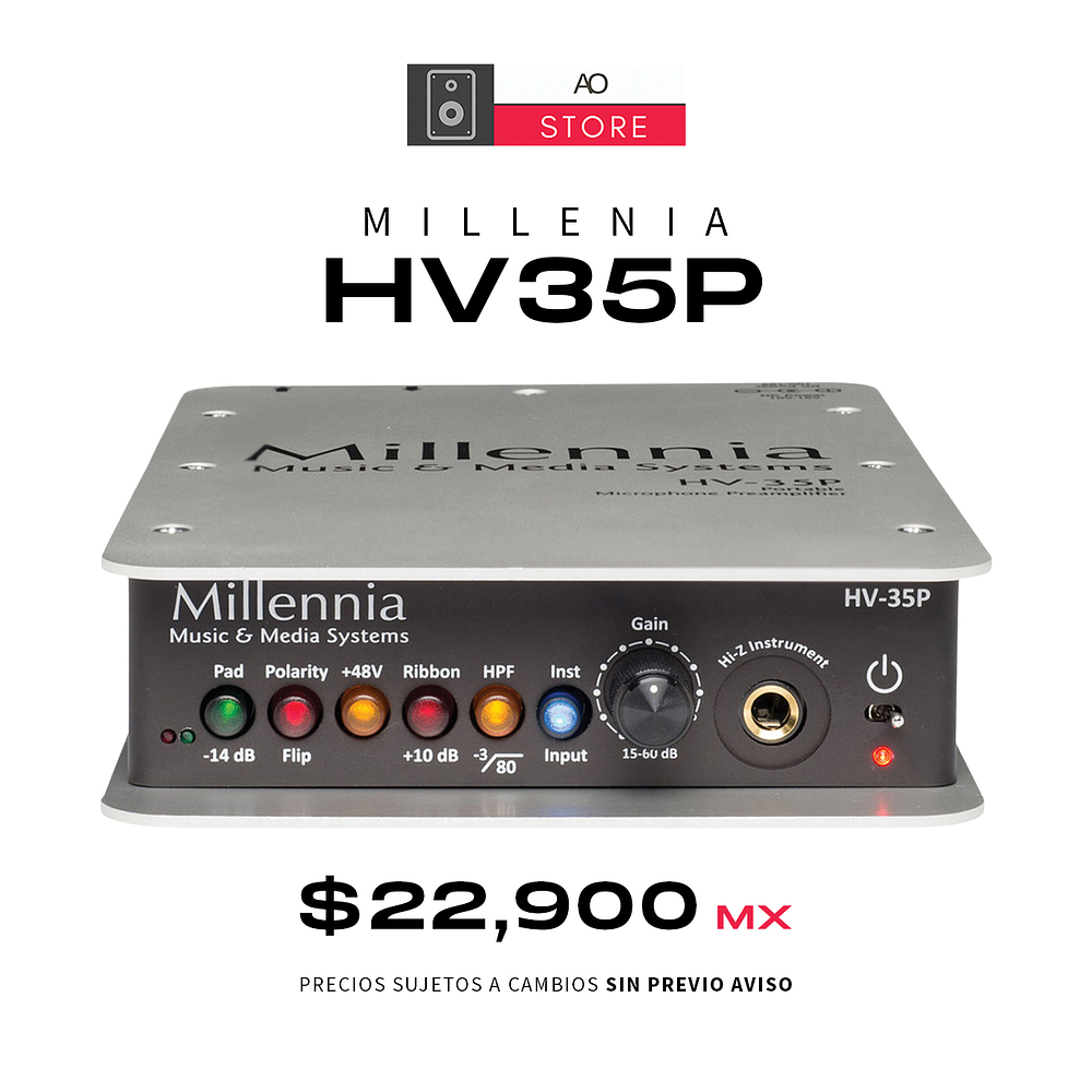 MILLENNIA HV 35P Preamplificador 1