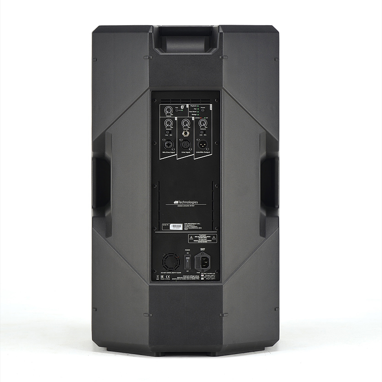 dB Technologies KL 15 Bocina Activa (2 piezas) + dB Technologies Sub 618 Subwoofer Activo (2 piezas), Poste Sub A Top (2 piezas) Sistema de Audio 3