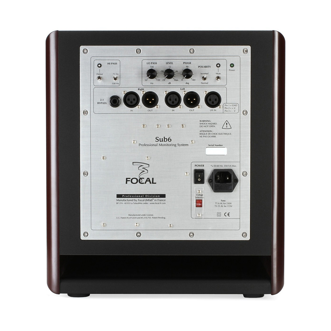 Focal Sub6 Subwoofer de Estudio 6