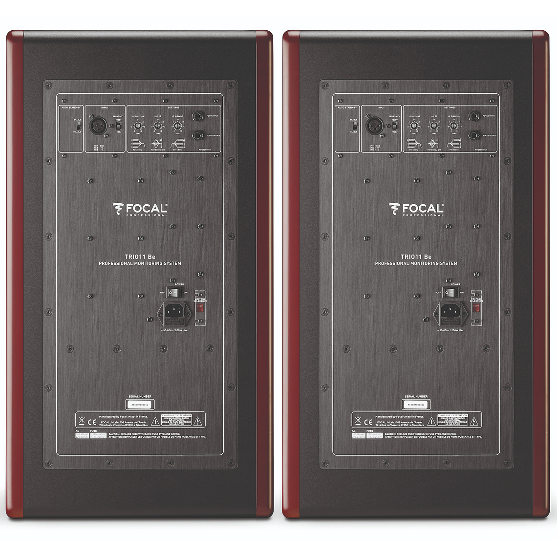 Focal Trio11 BE Monitores De 3 Vias De Estudio (2 Piezas) 5