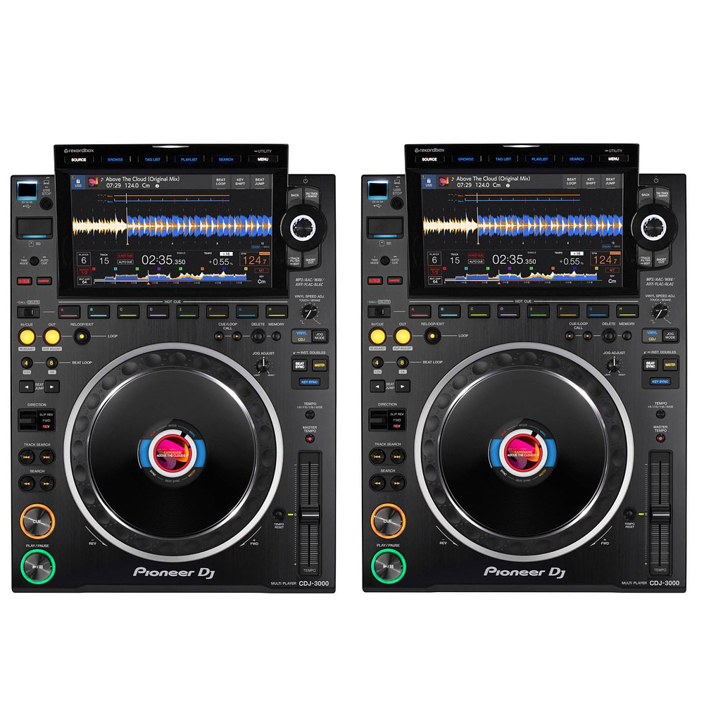Pioneer DJ CDJ 3000 + DJM V10 Cabina Completa  2