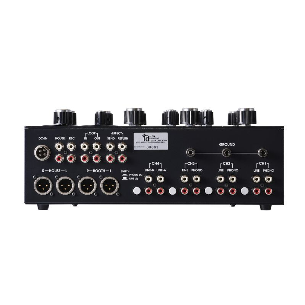 Alpha Recording System Model 9100B Mixer de 4 Canales 3