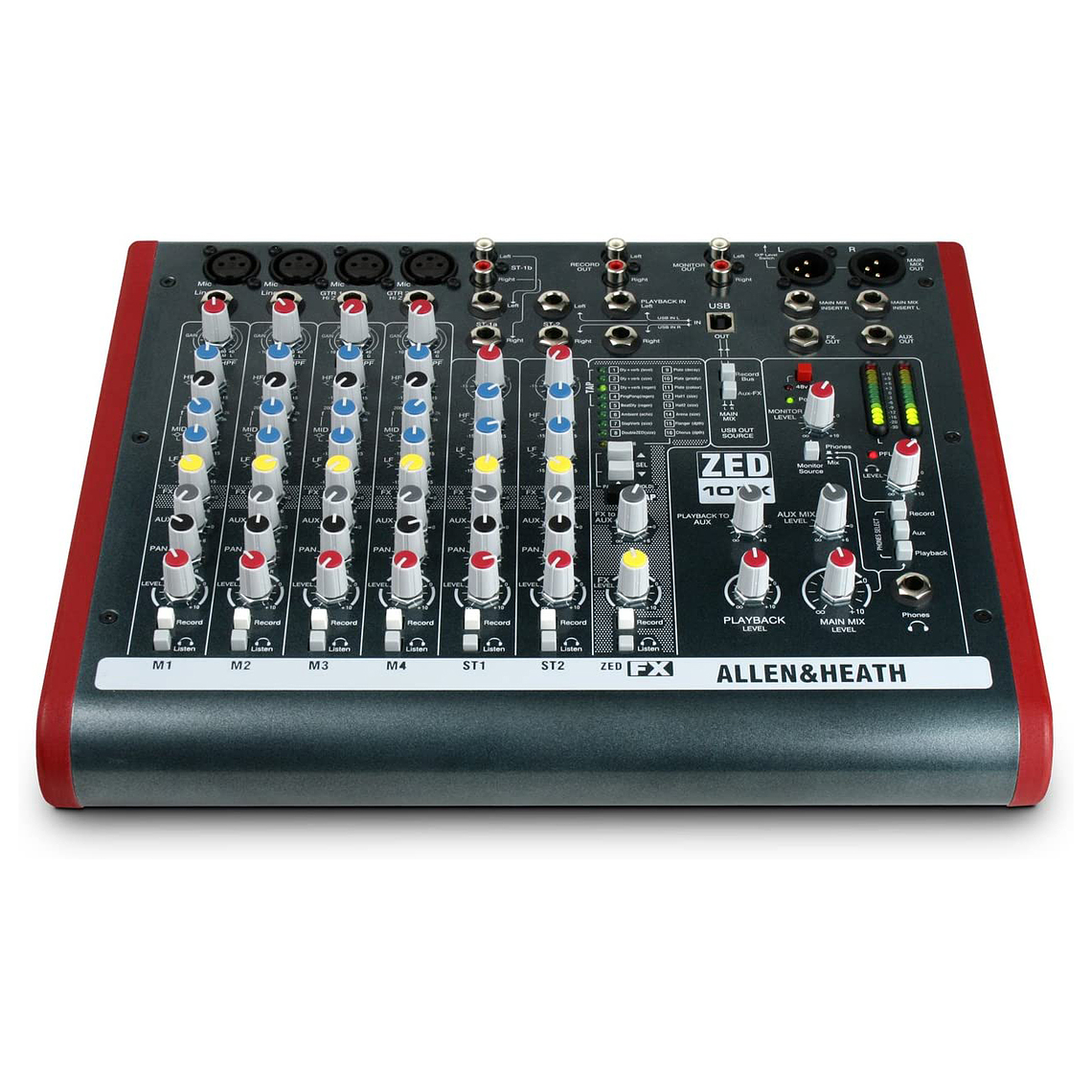 ALLEN & HEATH ZED 10FX Mezcladora Compacta de 4 Canales 3