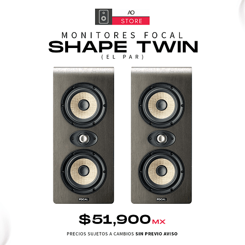 FOCAL SHAPE TWIN Monitores El Par