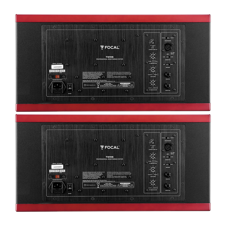 Focal Twin6 Monitores De 2.5 Vías De Estudio (2 Piezas) 5