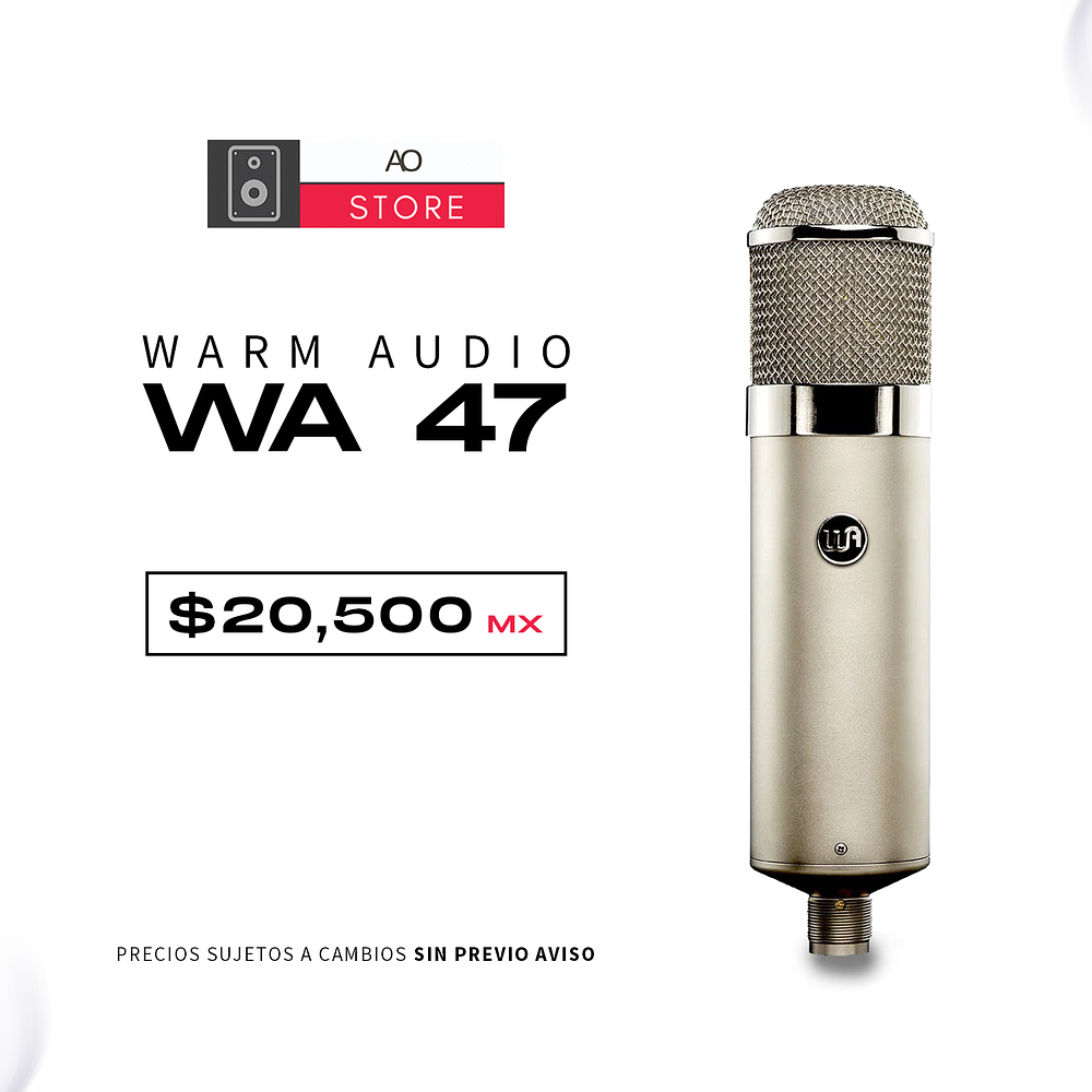Warm Audio WA-47 Micrófono Condensador