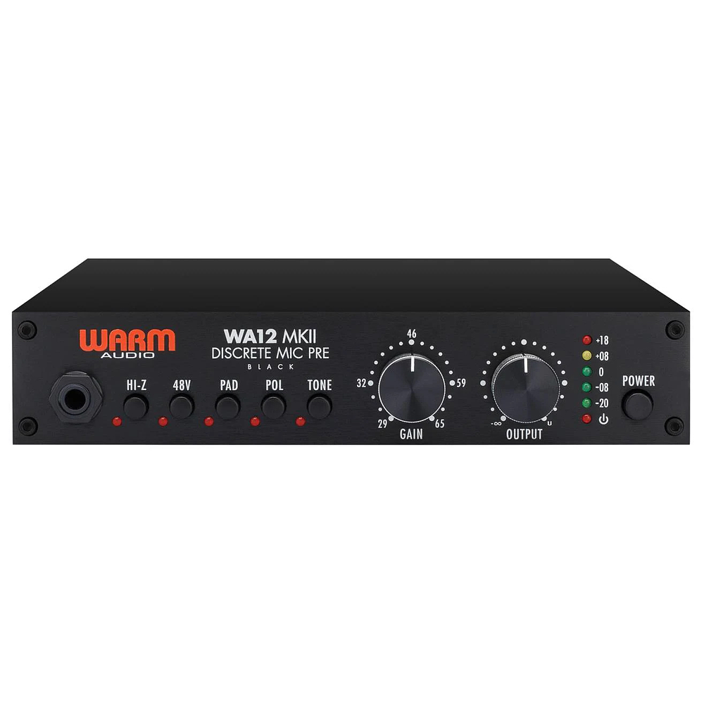 Warm Audio WA 12 MKII Black Edition Preamplificador 2