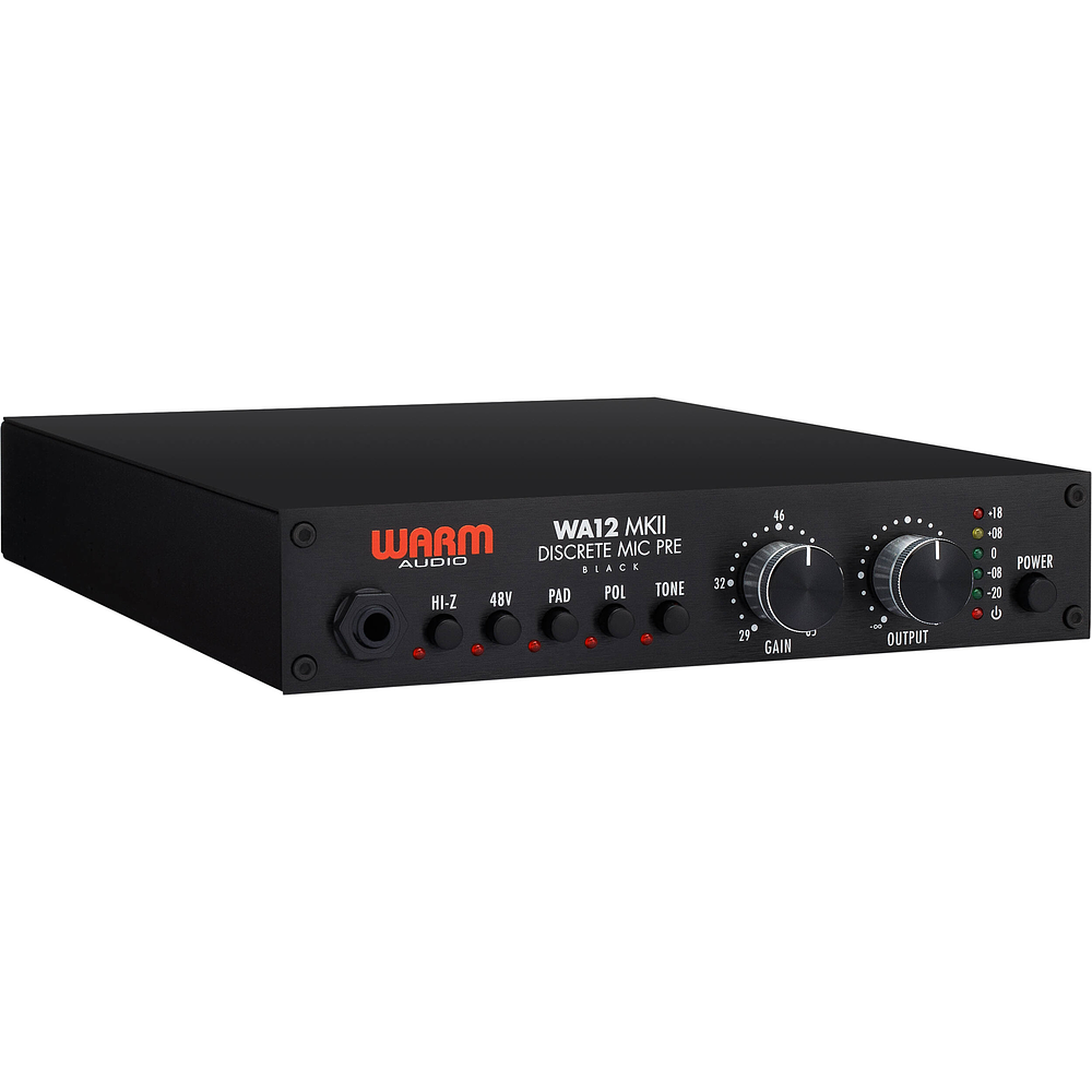 Warm Audio WA 12 MKII Black Edition Preamplificador 3