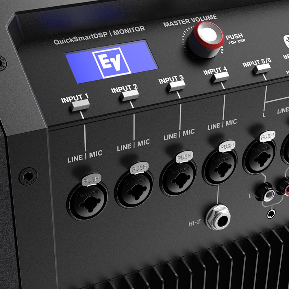 EV Electro Voice Evolve 30M Black Sistema de Audio en Torre 6