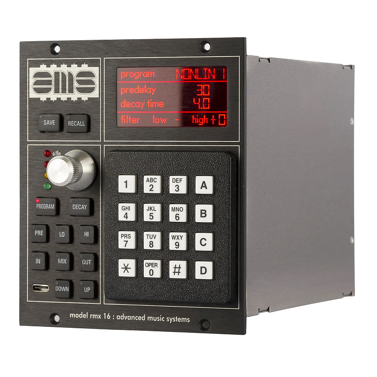 Ams Neve Rmx16 Módulo Digital Reverb 3