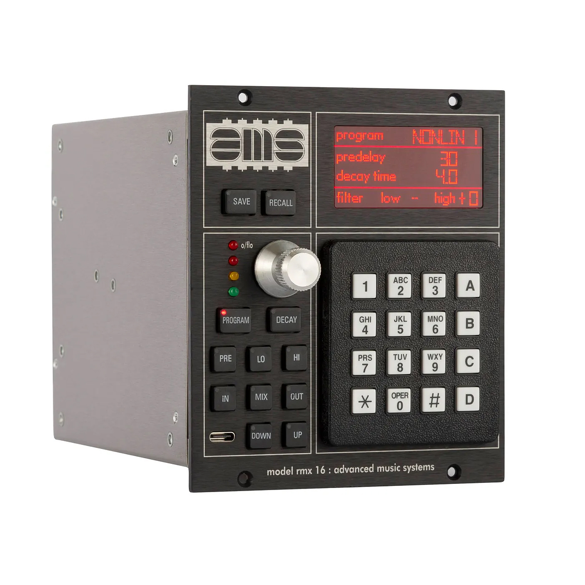 Ams Neve Rmx16 Módulo Digital Reverb 4
