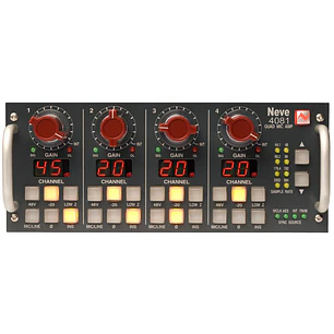 Neve 4081 Quad Mic Preamp Preamplificador 4 Canales