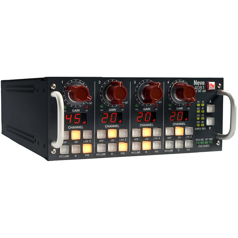 Neve 4081 Quad Mic Preamp Preamplificador 4 Canales 3