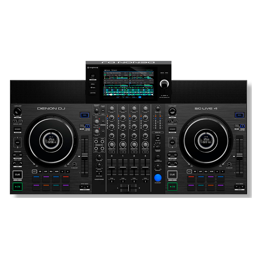 Denon DJ SC Live 4 Reproductor Multimedia Controlador Para Dj 2