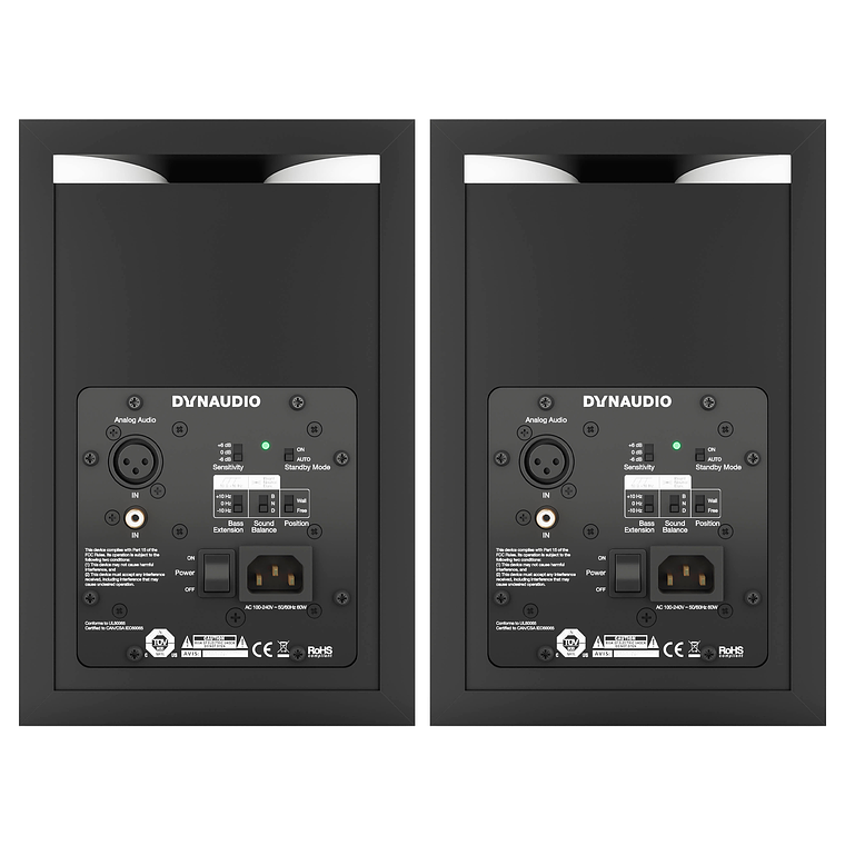 Dynaudio LYD 5 White Monitores de Estudio (2 Piezas) 4