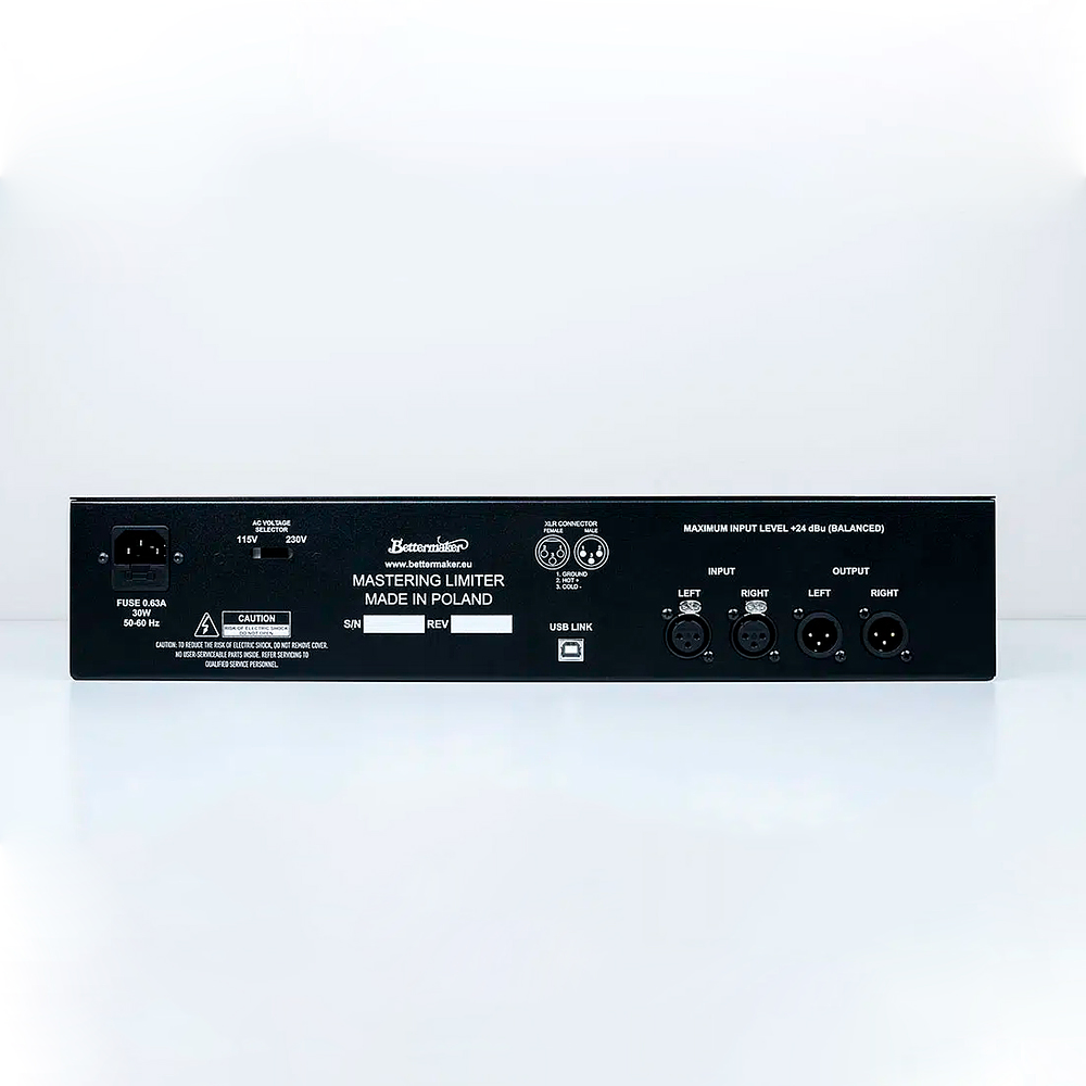 Bettermaker Mastering Compressor 3