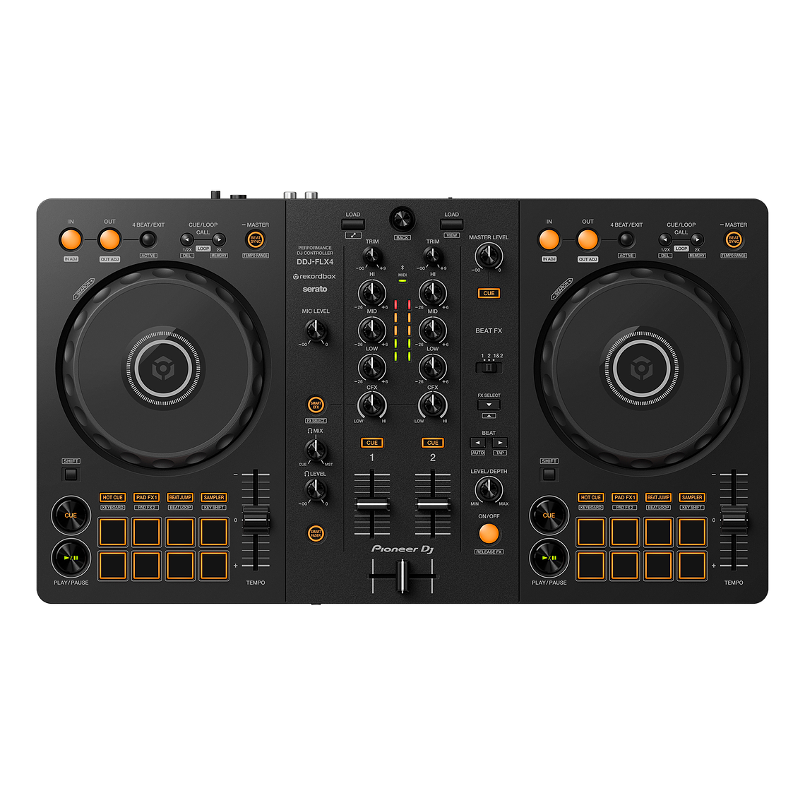 Pioneer DJ DDJ FLX4 Controlador para DJ de 2 Canales 2