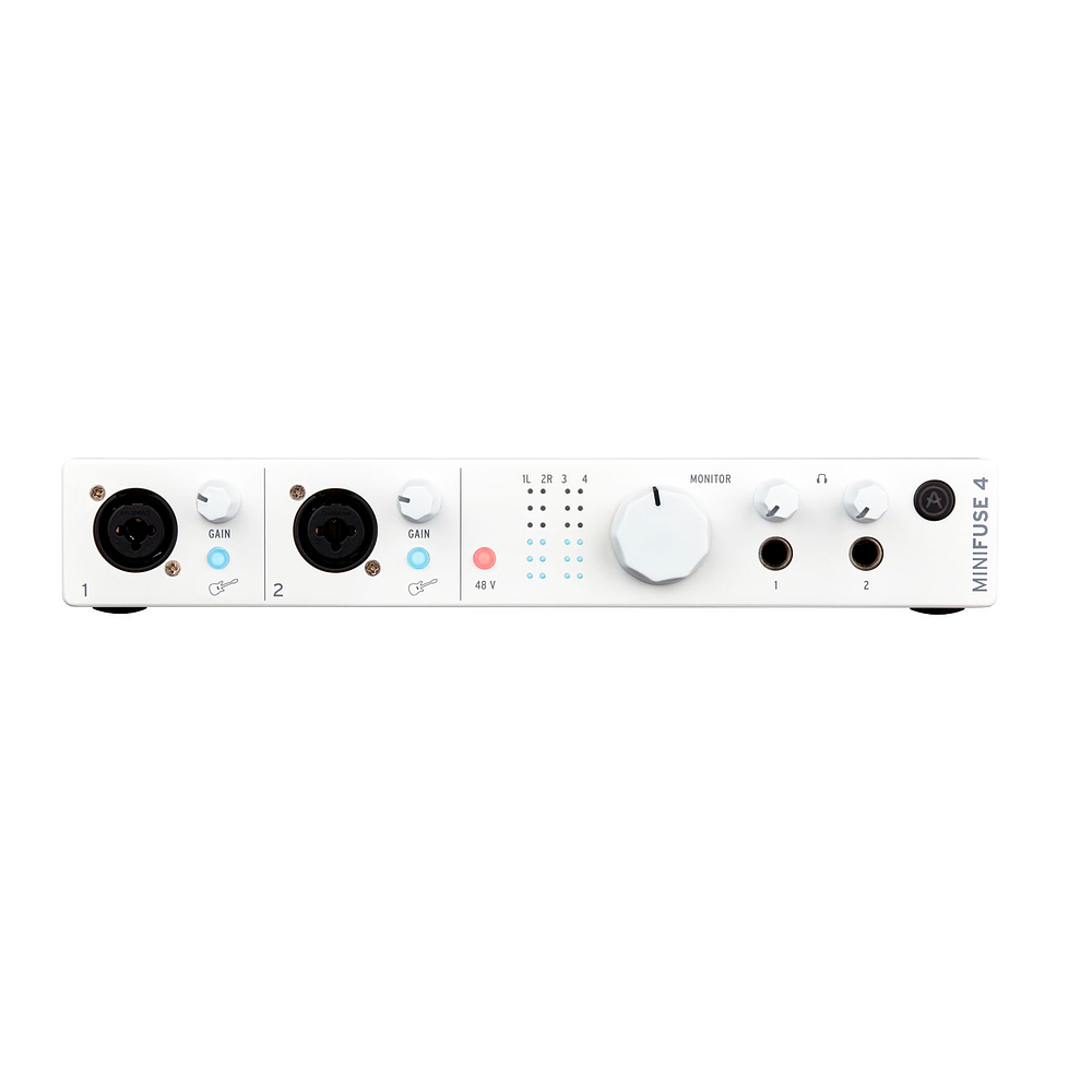 ARTURIA MINIFUSE 4 Color Blanco Interfaz de Audio 2