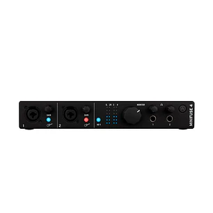 Arturia Minifuse 4 Color Negro Interfaz de Audio
