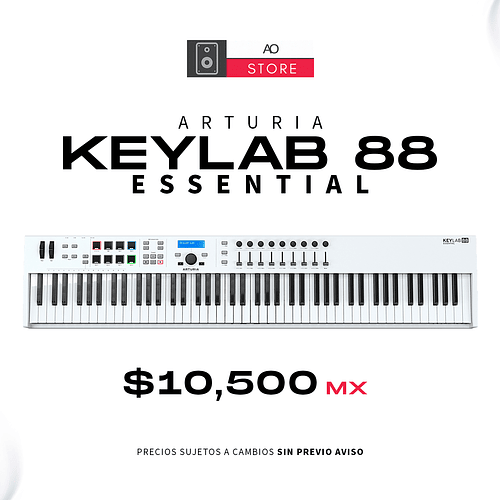 ARTURIA KEYLAB ESSENTIAL 88 Teclado Midi