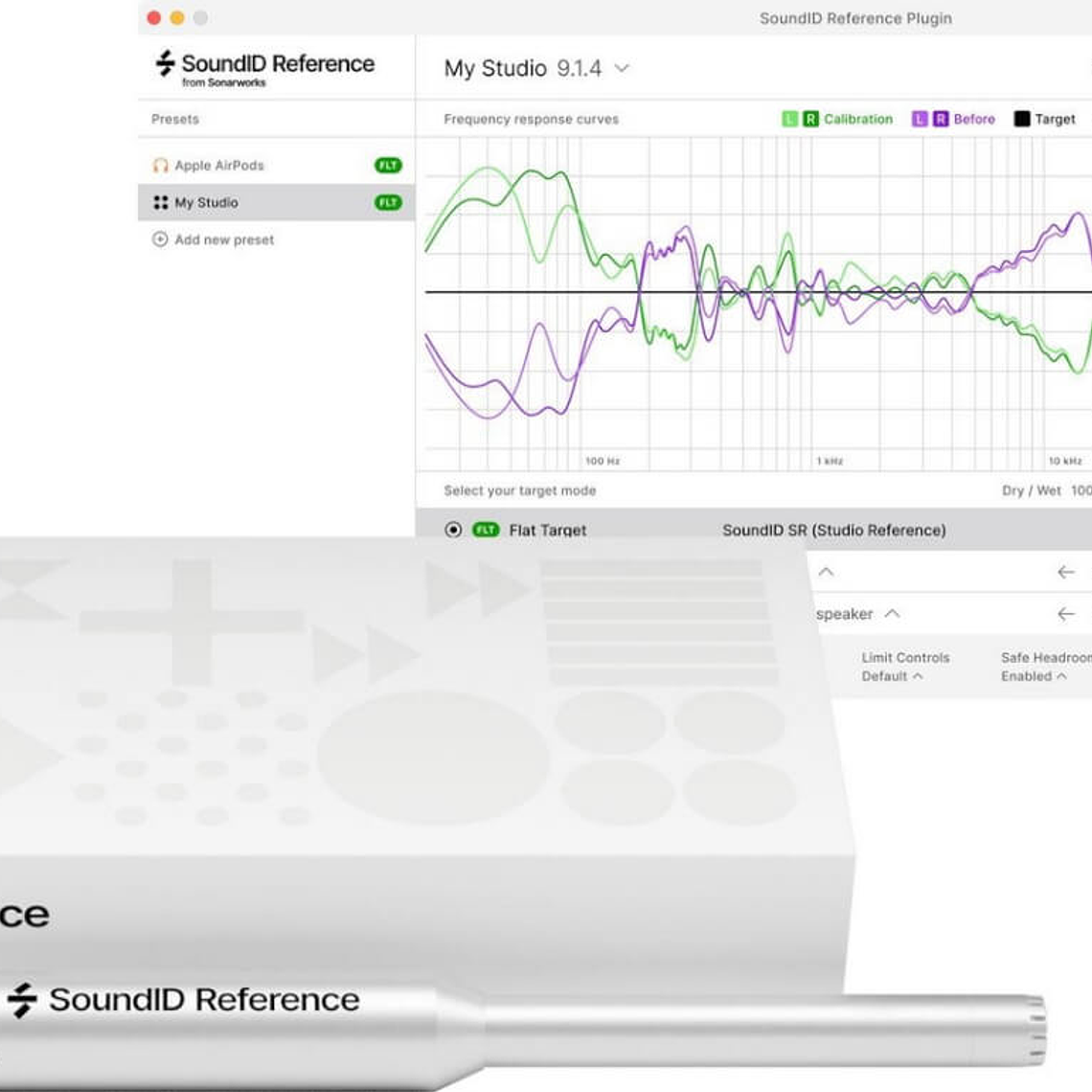 Sonarworks SoundID Reference Para Bocinas Multicanal con Micrófono 2