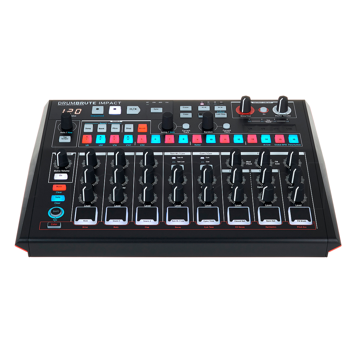 ARTURIA DRUMBRUTE IMPACT Noir Edition Sequenciador 4