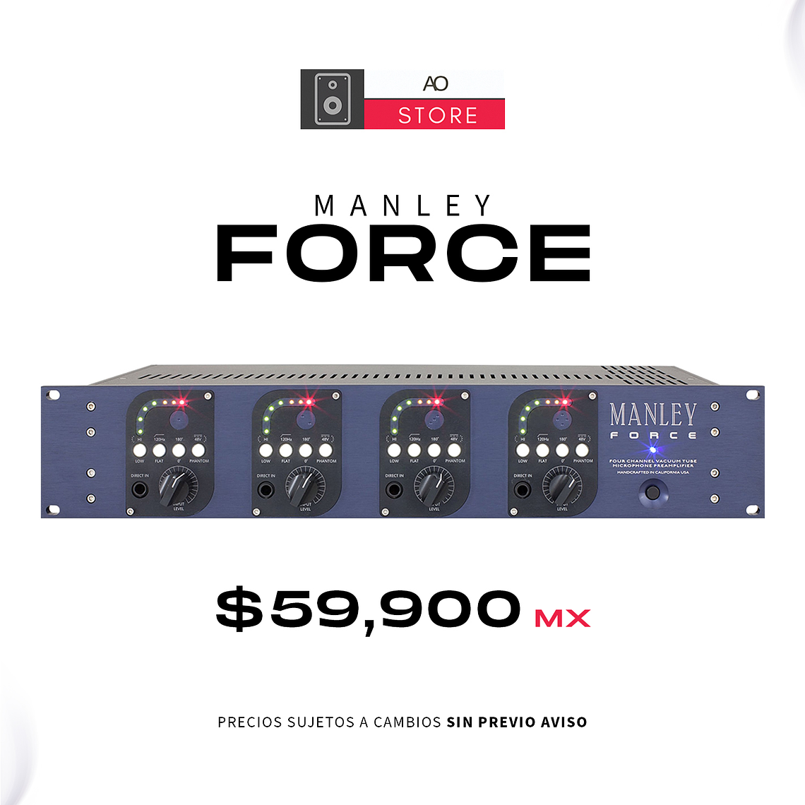 MANLEY FORCE Preamplificador 1
