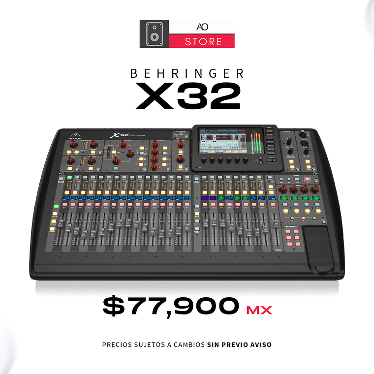 BEHRINGER X32 Mezcladora 1