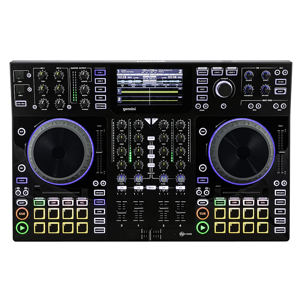 GEMINI SDJ 4000 Reproductor Multimedia Controlador Para Dj  2