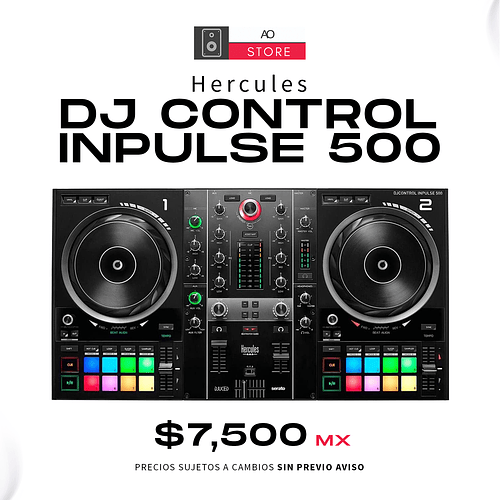 HERCULES DJ CONTROL INPULSE 500 Controlador