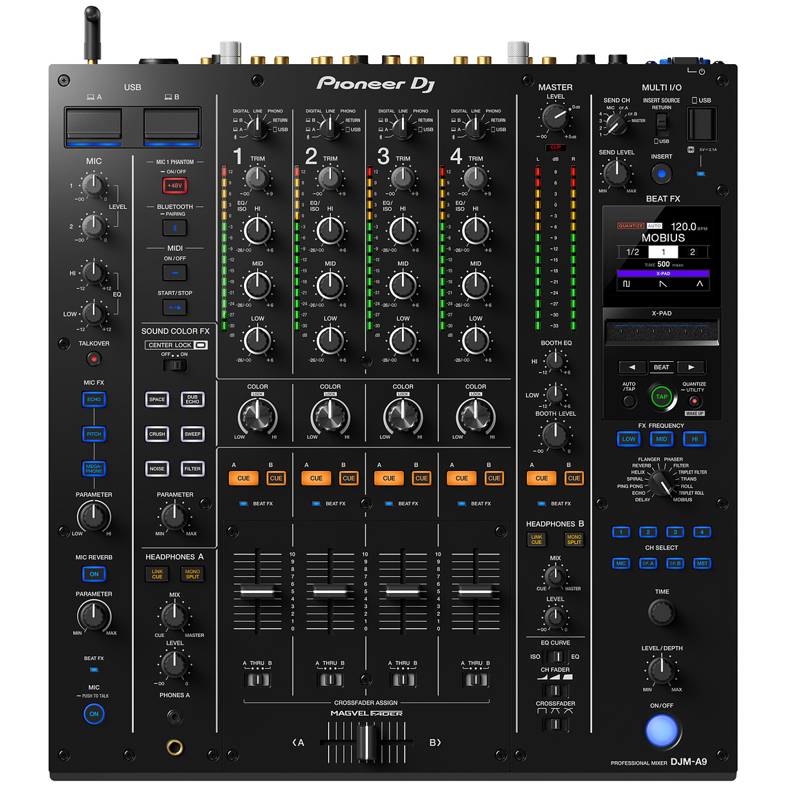 Pioneer DJ DJM A9 Mezcladora para DJ 2