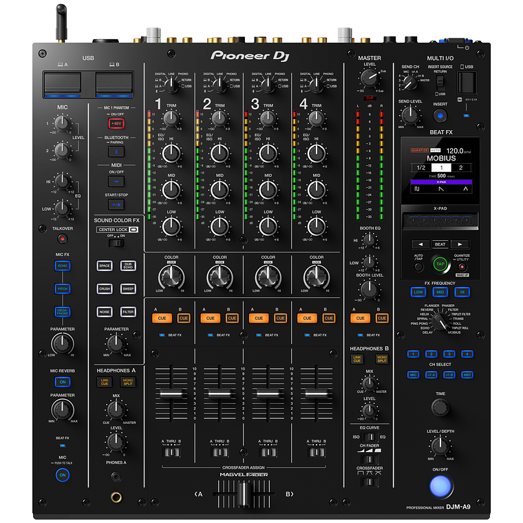 Pioneer DJ DJM A9 Mezcladora para DJ 2