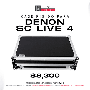 Case para Denon SC LIVE 4 de Transporte Rígido