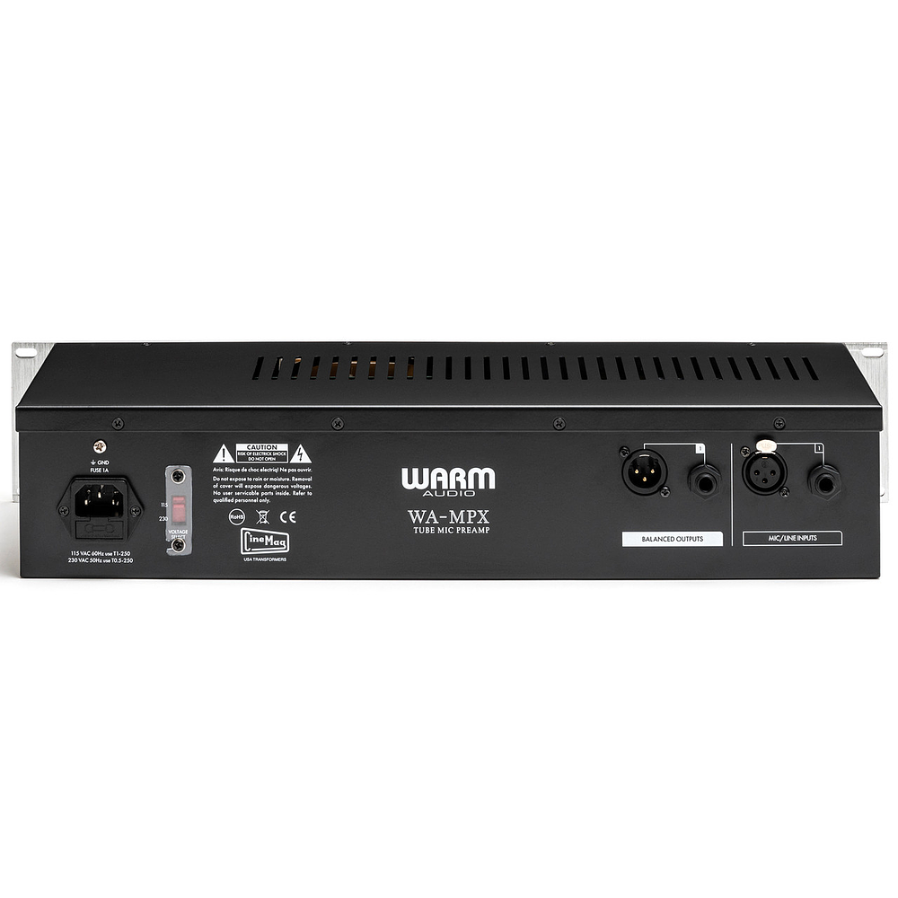 Warm Audio WA MPX Preamplificador de tubo de un canal 5