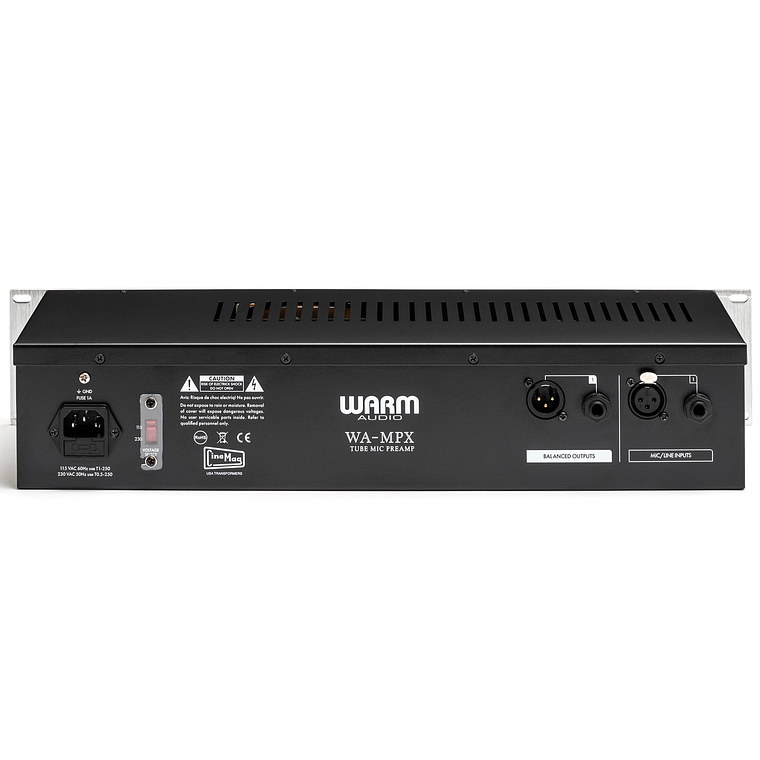 Warm Audio WA MPX Preamplificador de Tubo 5