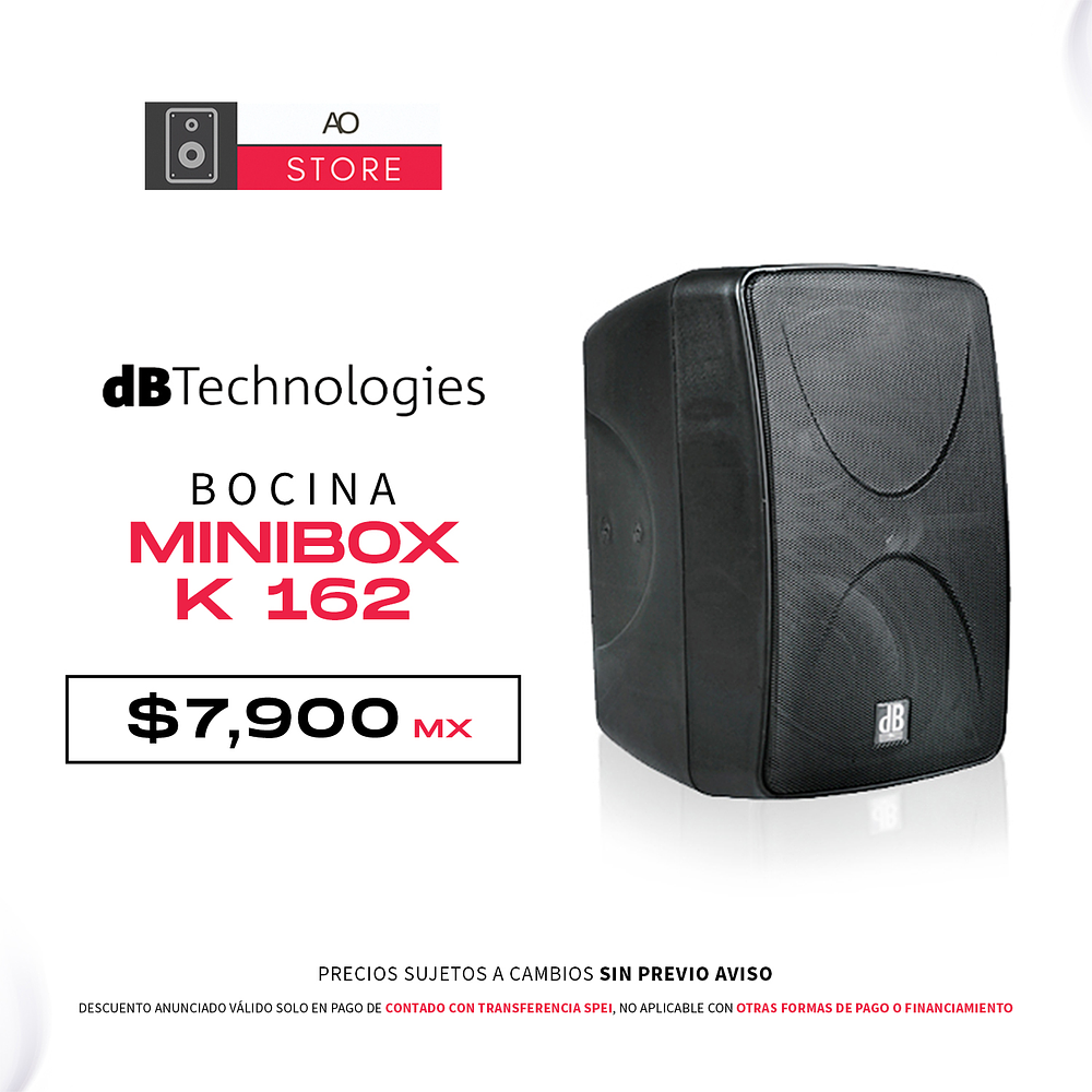 dB Technologies Minibox K 162 Bocina Activa 2