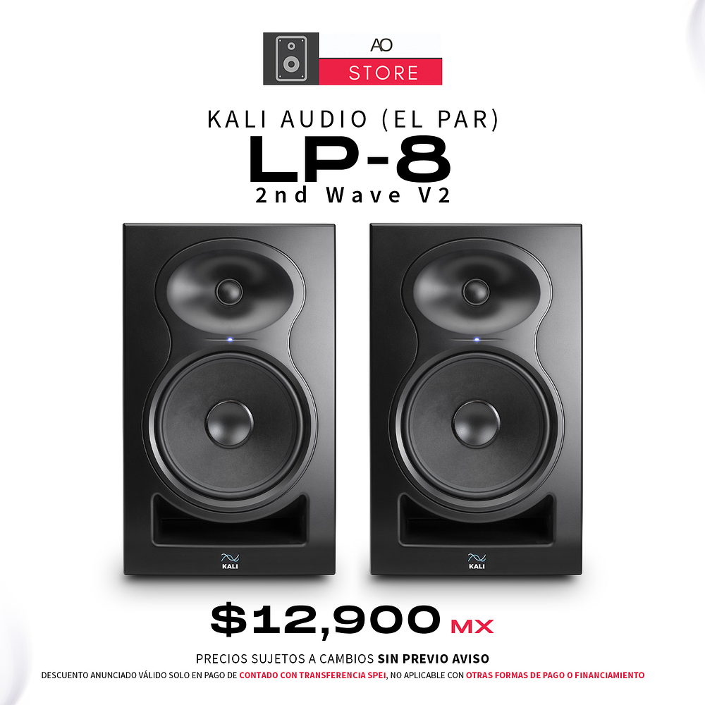 Kali Audio LP 8 Second Wave V2 Monitores de Estudio 1