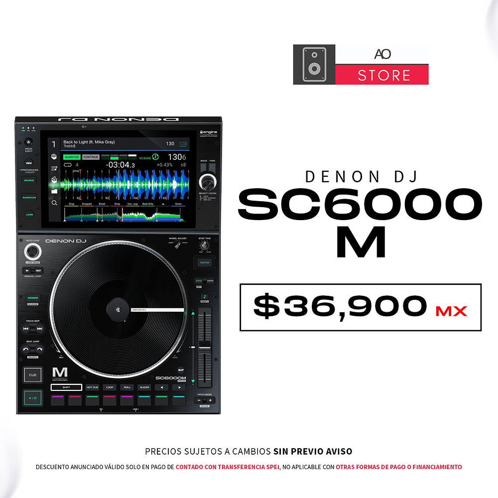 Denon DJ SC6000 M Prime Reproductor Para Dj 1