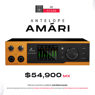 Antelope Amári Convertidor Grado Mastering De 2 Canales