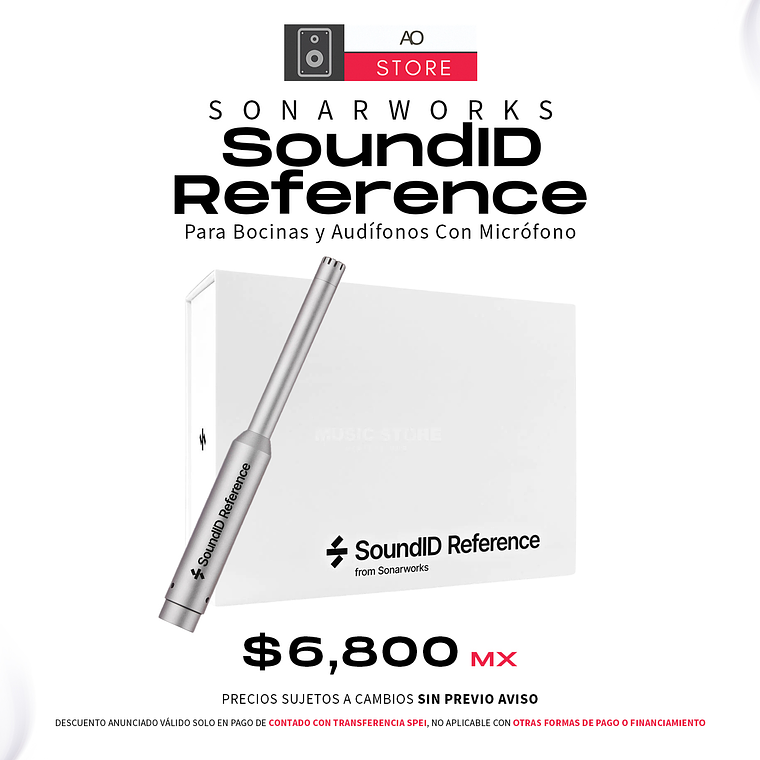 Sonarworks SoundID Reference Para Bocinas y Audífonos con Micrófono 1