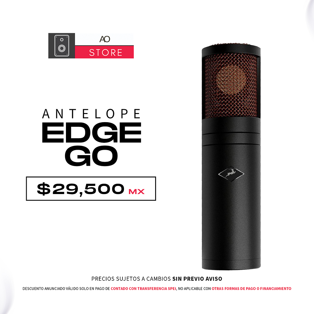 Antelope Edge Go Micrófono De Modelado 1