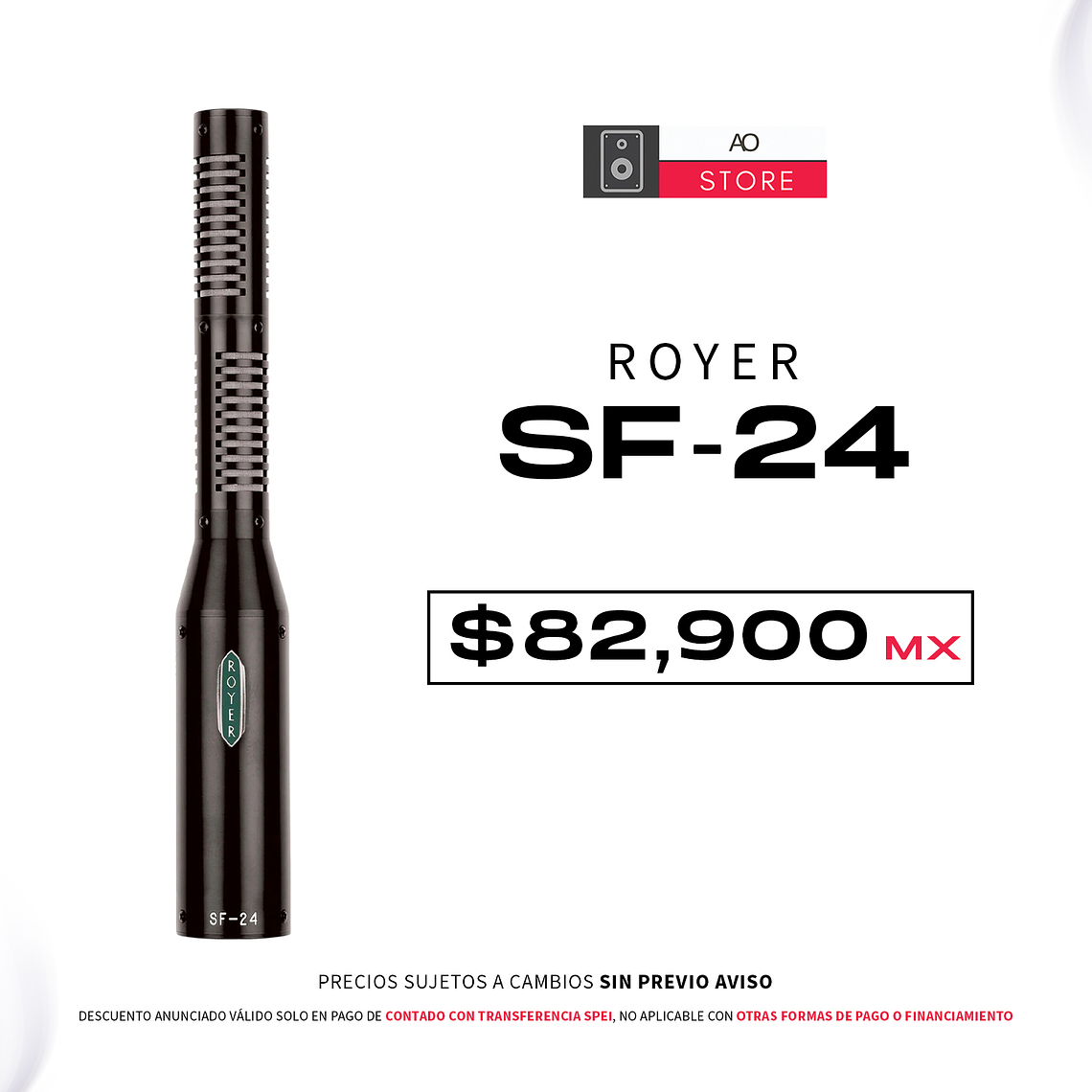 Royer SF 24 Microfono 1