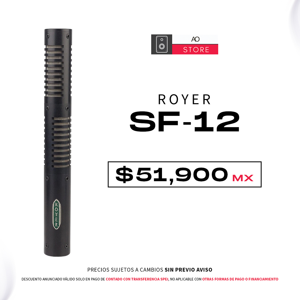 Royer SF 12 Microfono 1