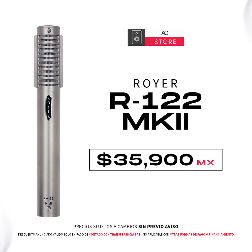 Royer R 122 MKII Microfono  1