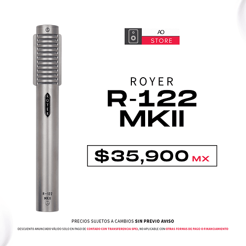 Royer R 122 MKII Microfono 